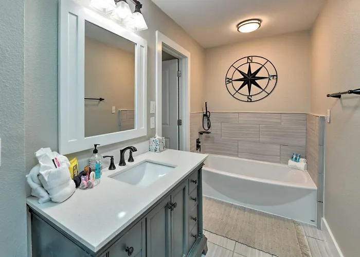 Updated Waterfront Escape W/ Dock & Fire Pit *