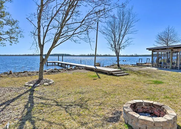 Updated Waterfront Escape W/ Dock & Fire Pit *