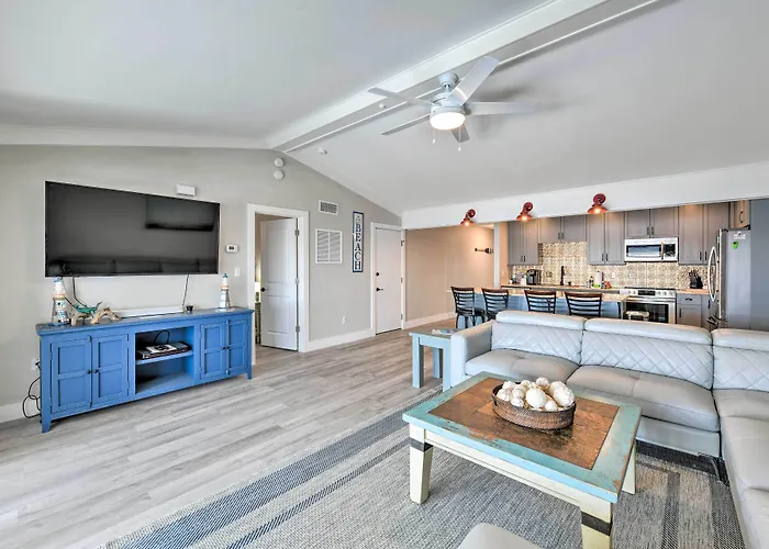 Updated Waterfront Escape W/ Dock & Fire Pit
