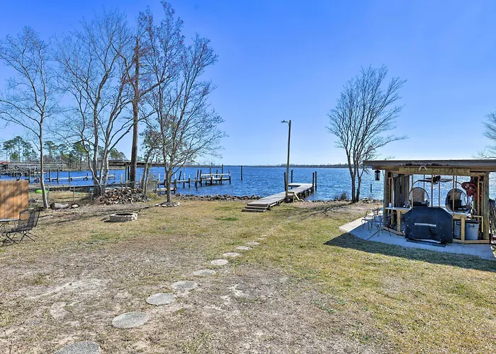 Updated Waterfront Escape W/ Dock & Fire Pit
